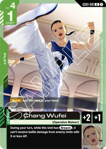 Chang Wufei - Newtype Rising (GD01)