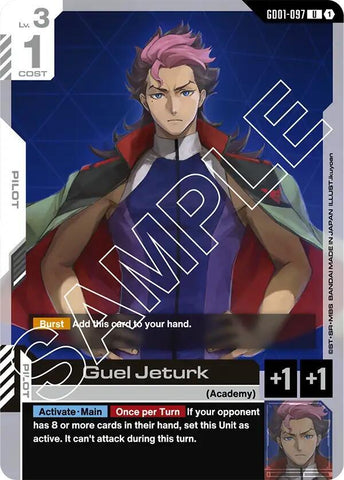 Guel Jeturk - Newtype Rising (GD01)