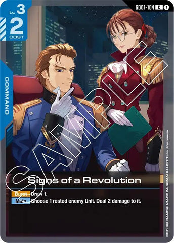 Signs of a Revolution - Newtype Rising (GD01)
