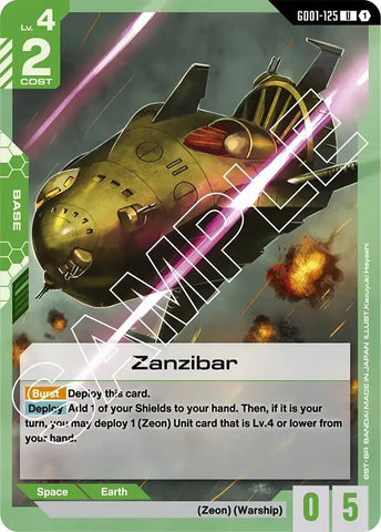 Zanzibar - Newtype Rising (GD01)