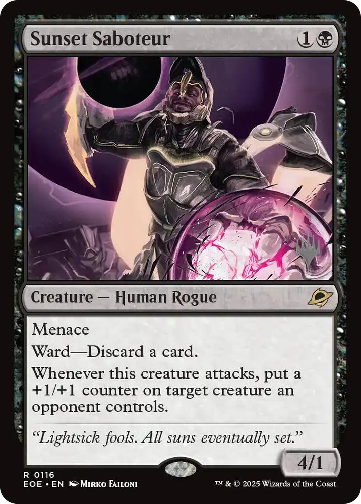 Sunset Saboteur [Edge of Eternities Promo Pack] 