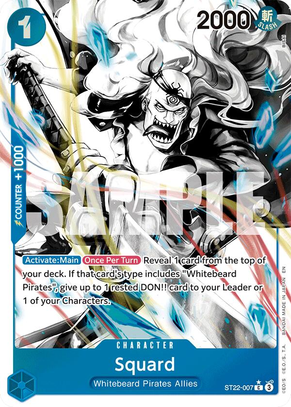 Squard (Parallel) [Starter Deck: Ace &amp; Newgate] 