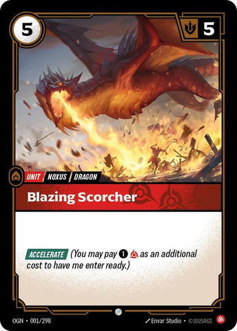 Blazing Scorcher 001/298 - Origins (OGN)