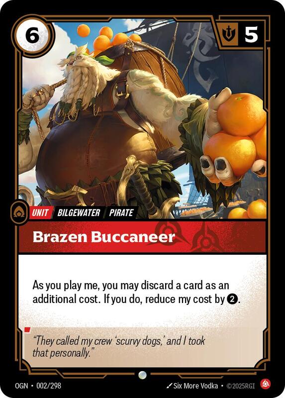 Brazen Buccaneer 002/298 - Origins (OGN)