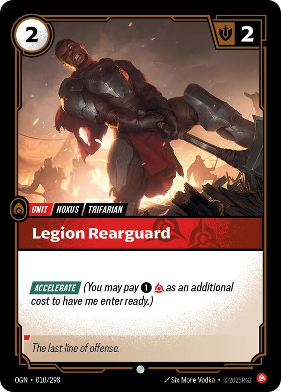 Legion Rearguard 010/298 - Origins (OGN)
