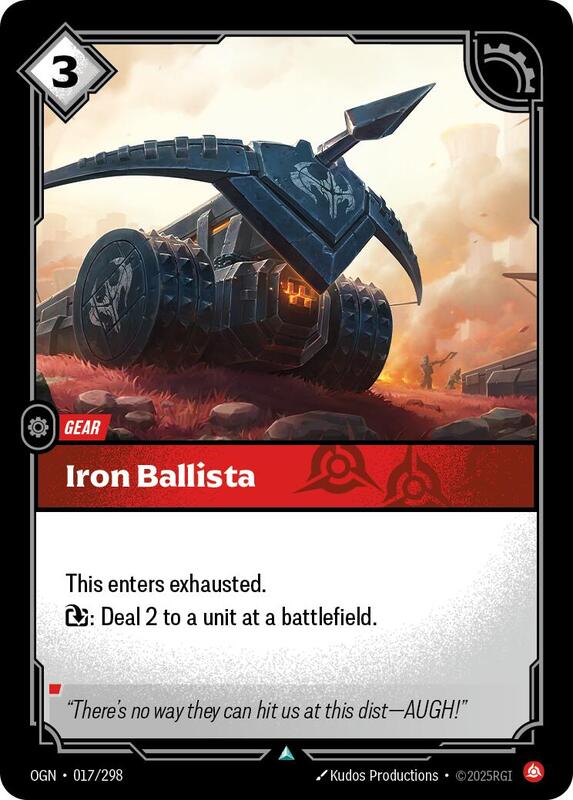Iron Ballista 017/298 - Origins (OGN)