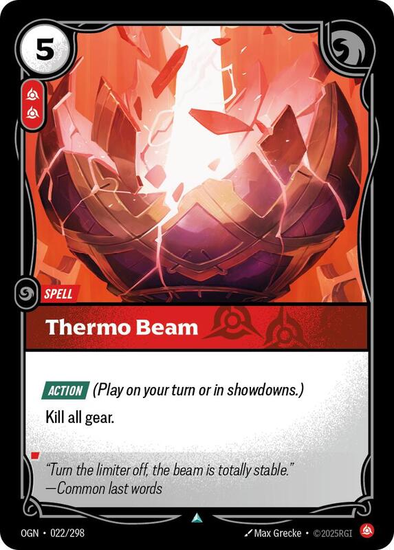 Thermo Beam 022/298 - Origins (OGN)