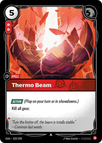 Thermo Beam 022/298 - Origins (OGN)