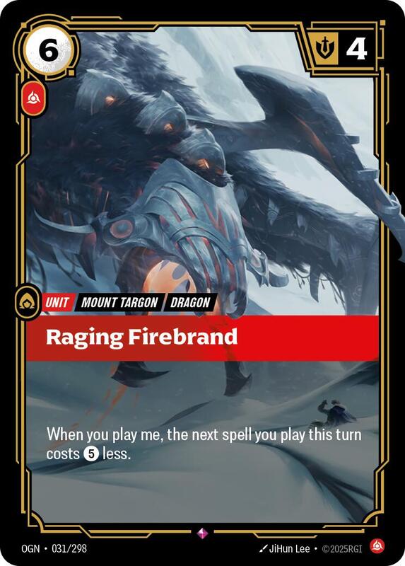 Raging Firebrand 031/298 - Origins (OGN)