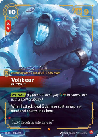 Volibear - Furious 041/298 - Origins (OGN)