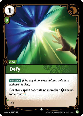 Defy 045/298 - Origins (OGN)