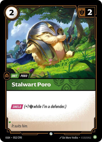 Stalwart Poro 052/298 - Origins (OGN)