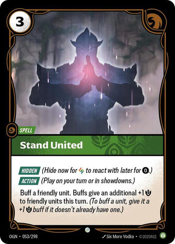 Stand United 053/298 - Origins (OGN)