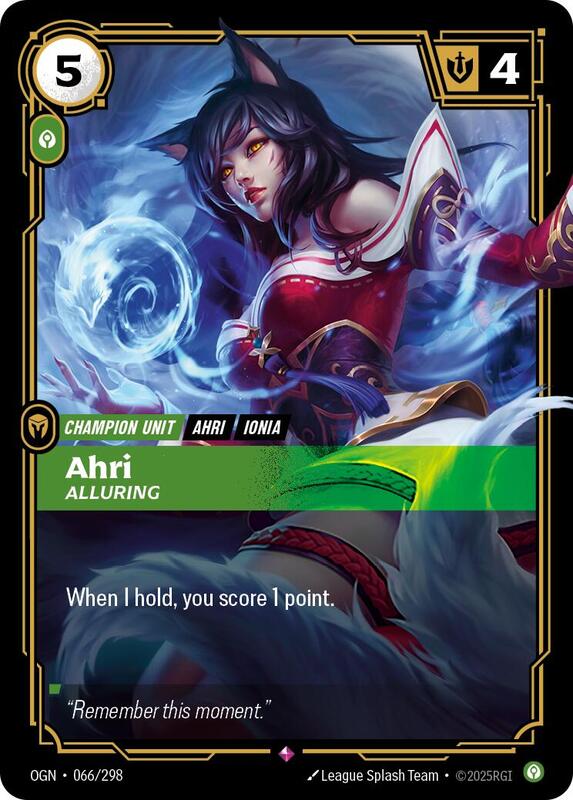 Ahri - Alluring 066/298 - Origins (OGN)