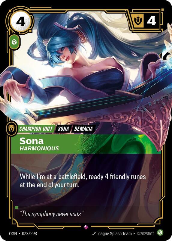 Sona - Harmonious 073/298 - Origins (OGN)