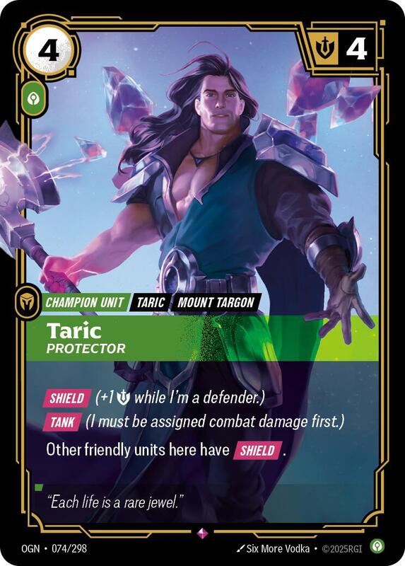 Taric - Protector 074/298 - Origins (OGN)