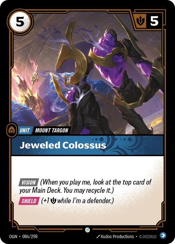Jeweled Colossus 086/298 - Origins (OGN)