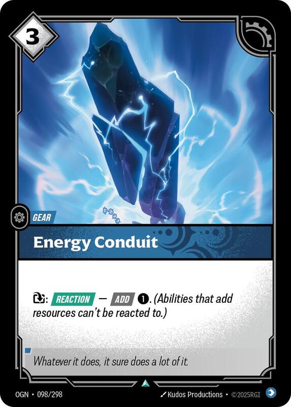 Energy Conduit 098/298 - Origins (OGN)