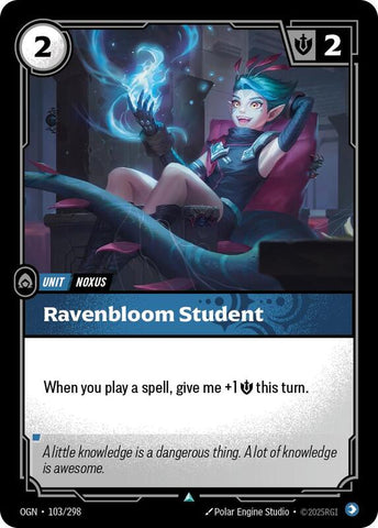 Ravenbloom Student 103/298 - Origins (OGN)
