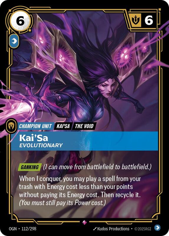 Kai'Sa - Evolutionary 112/298 - Origins (OGN)