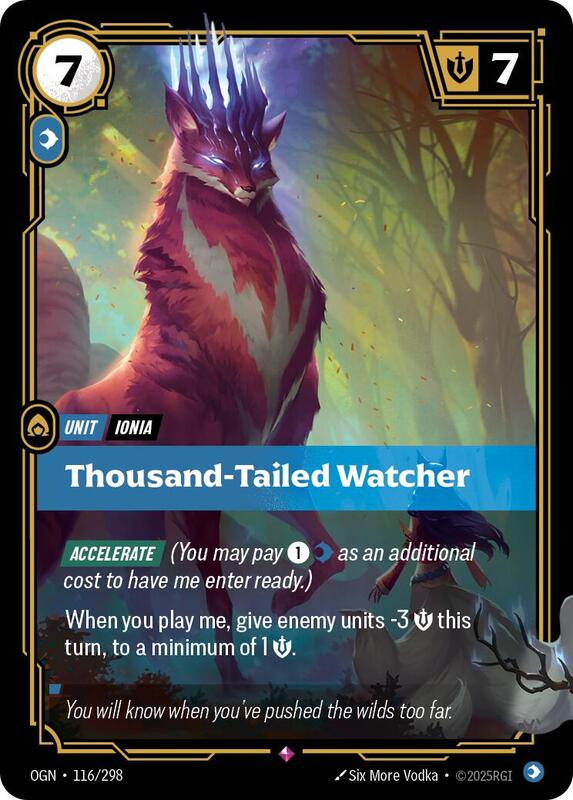 Thousand-Tailed Watcher 116/298 - Origins (OGN)