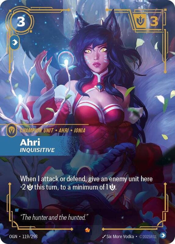 Ahri - Inquisitive 119/298 - Origins (OGN)