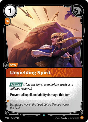Unyielding Spirit 145/298 - Origins (OGN)