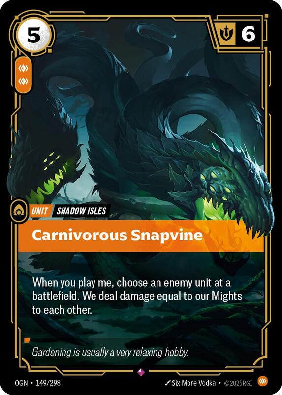 Carnivorous Snapvine 149/298 - Origins (OGN)