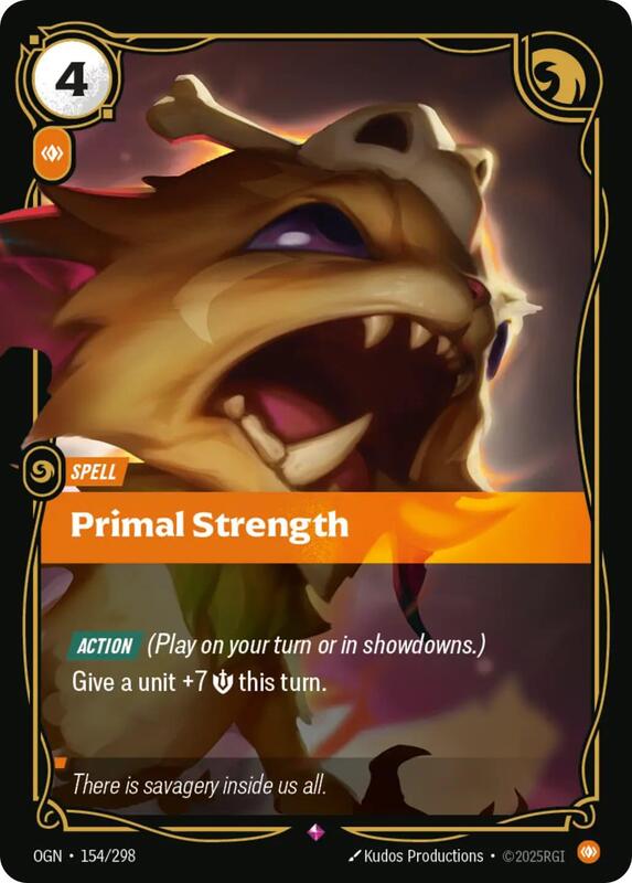 Primal Strength 154/298 - Origins (OGN)