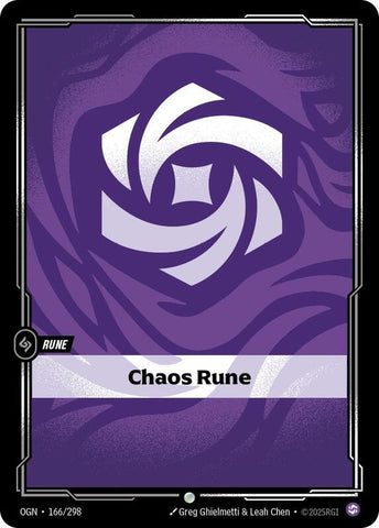 Chaos Rune 166/298 - Origins (OGN)