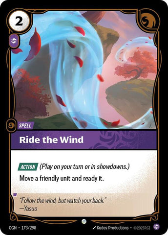 Ride The Wind 173/298 - Origins (OGN)