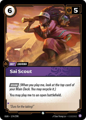 Sai Scout 174/298 - Origins (OGN)