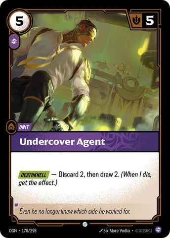 Undercover Agent 178/298 - Origins (OGN)