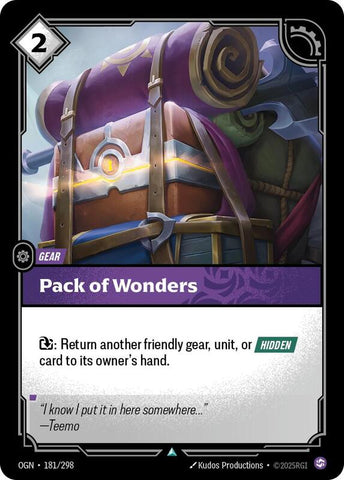 Pack of Wonders 181/298 - Origins (OGN)