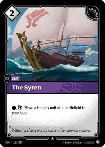 The Syren 184/298 - Origins (OGN)