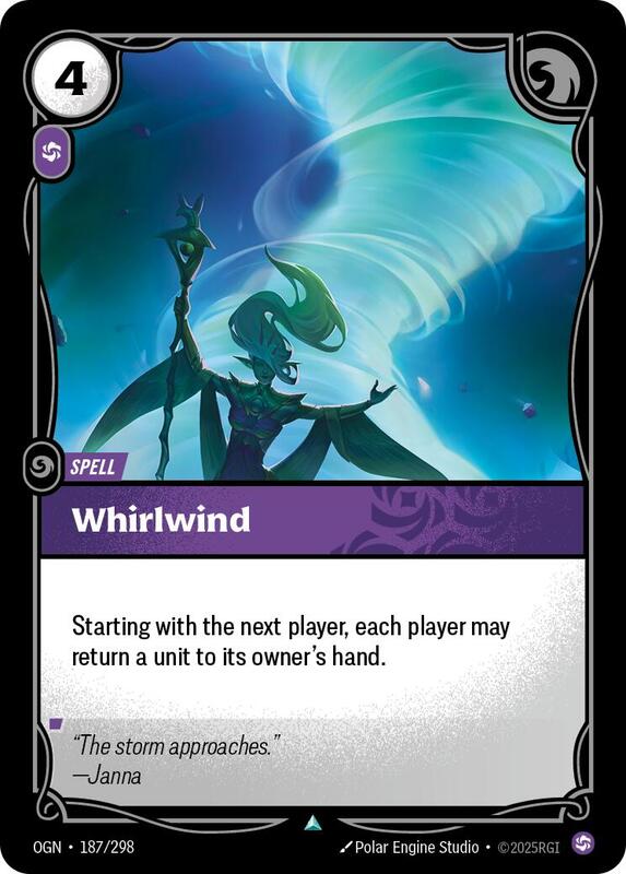 Whirlwind 187/298 - Origins (OGN)