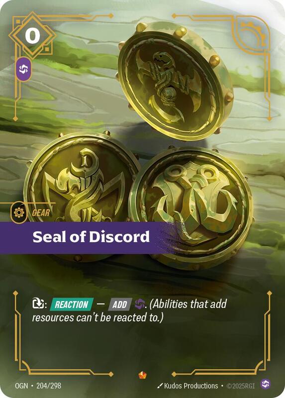 Seal of Discord 204/298 - Origins (OGN)