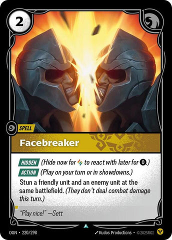 Facebreaker 220/298 - Origins (OGN)