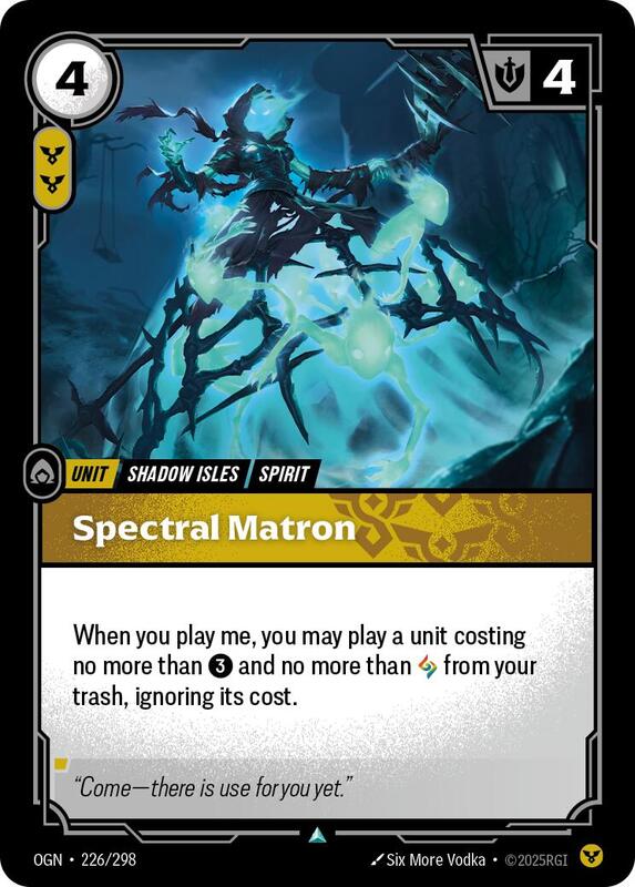 Spectral Matron 226/298 - Origins (OGN)