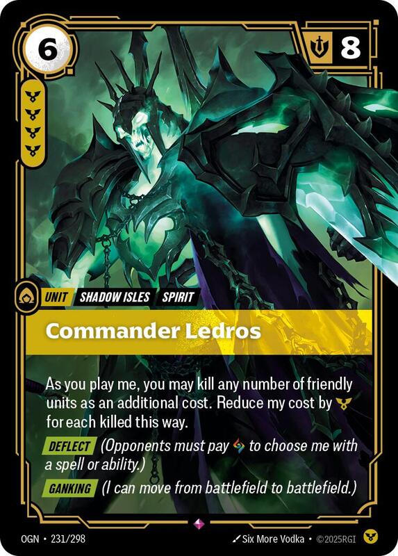 Commander Ledros 231/298 - Origins (OGN)