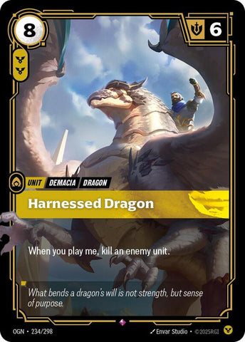 Harnessed Dragon 234/298 - Origins (OGN)