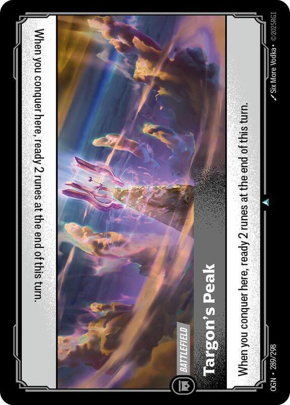 Targon's Peak 289/298 - Origins (OGN)