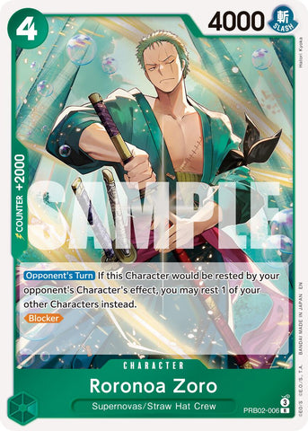 Roronoa Zoro [Premium Booster -The Best- Vol. 2] 