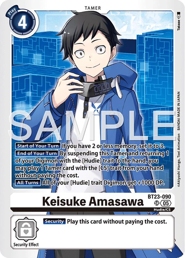 Keisuke Amasawa [BT23-090] [Hackers' Slumber] 