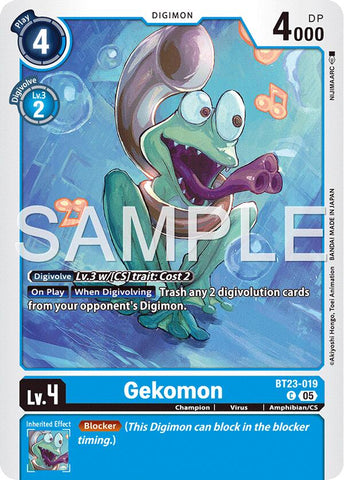 Gekomon [BT23-019] [Hackers' Slumber] 