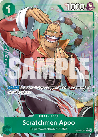 Scratchmen Apoo (Alternate Art) [Premium Booster -The Best- Vol. 2] 