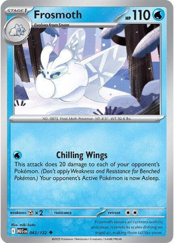 Frosmoth (043/132) [Mega Evolutions: Base Set]