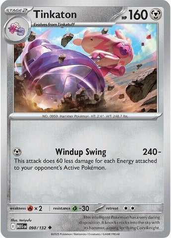 Tinkaton (098/132) [Mega Evolutions: Base Set]