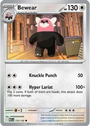 Bewear (112/132) [Mega Evolutions: Base Set]
