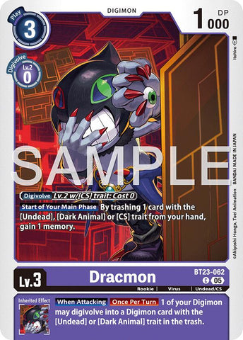 Dracmon [BT23-062] [Hackers' Slumber] 